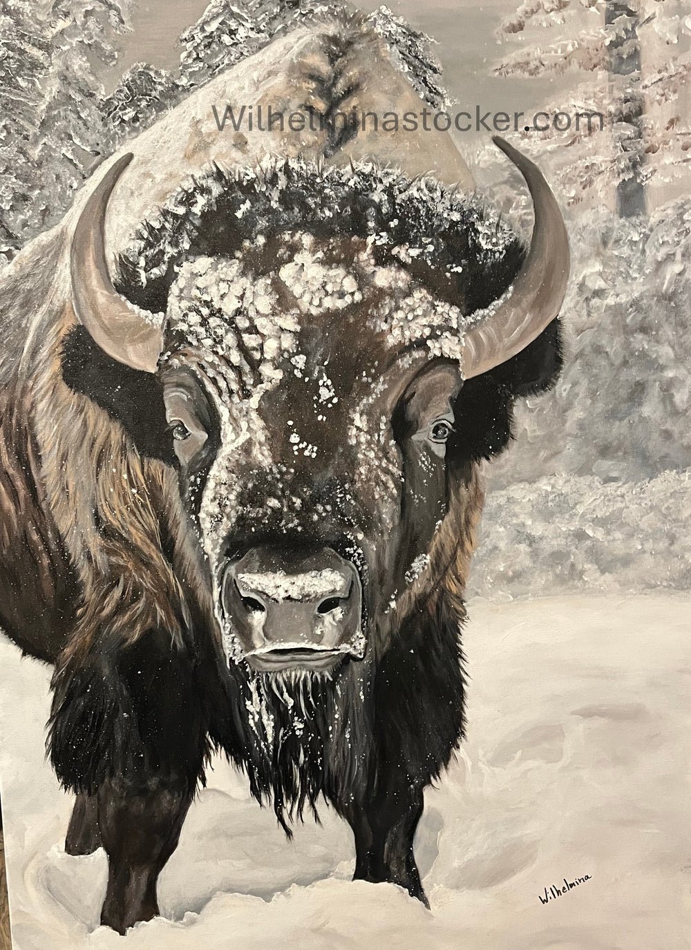 Ordinance - Bison painting